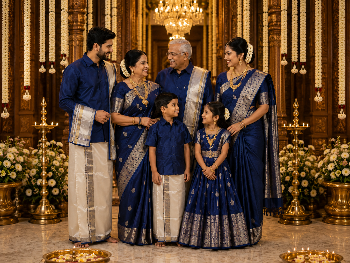 FAMILY SAREES & VESHTIS